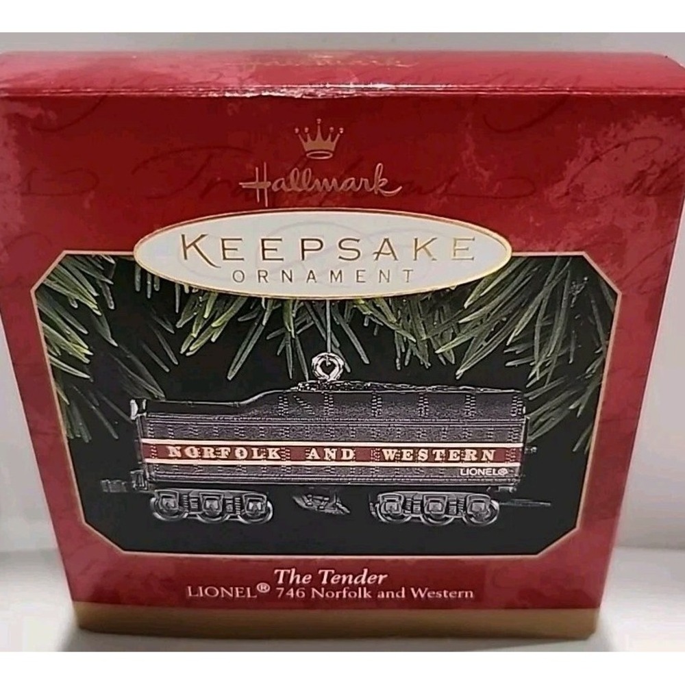 Hallmark Keepsake Ornament 1999 Lionel 746 Norfolk and Western The Tender QX6497